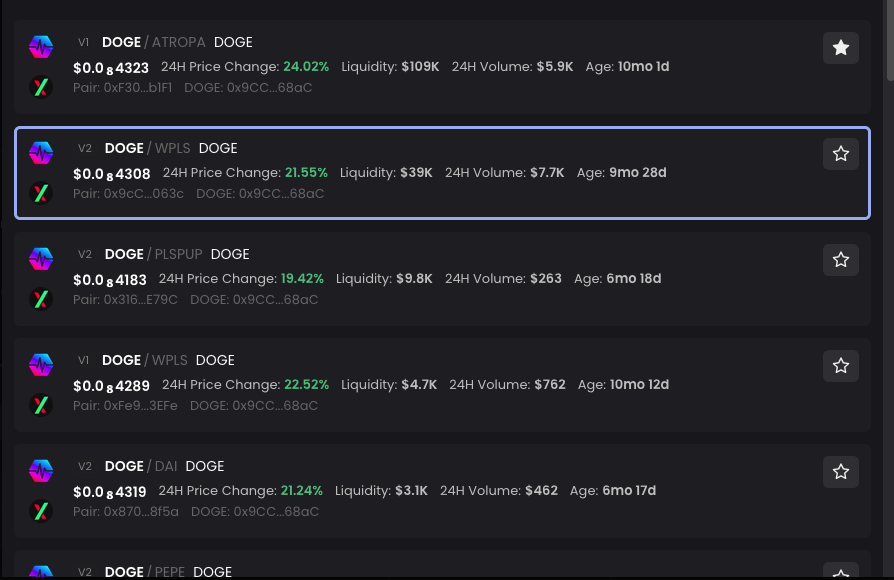 I bet most people didn't know we have this much liquidity 👀📷#atropa #pulsechain #doge

100K plus in Atropa liquidity is not to be slept on 
#pDAI