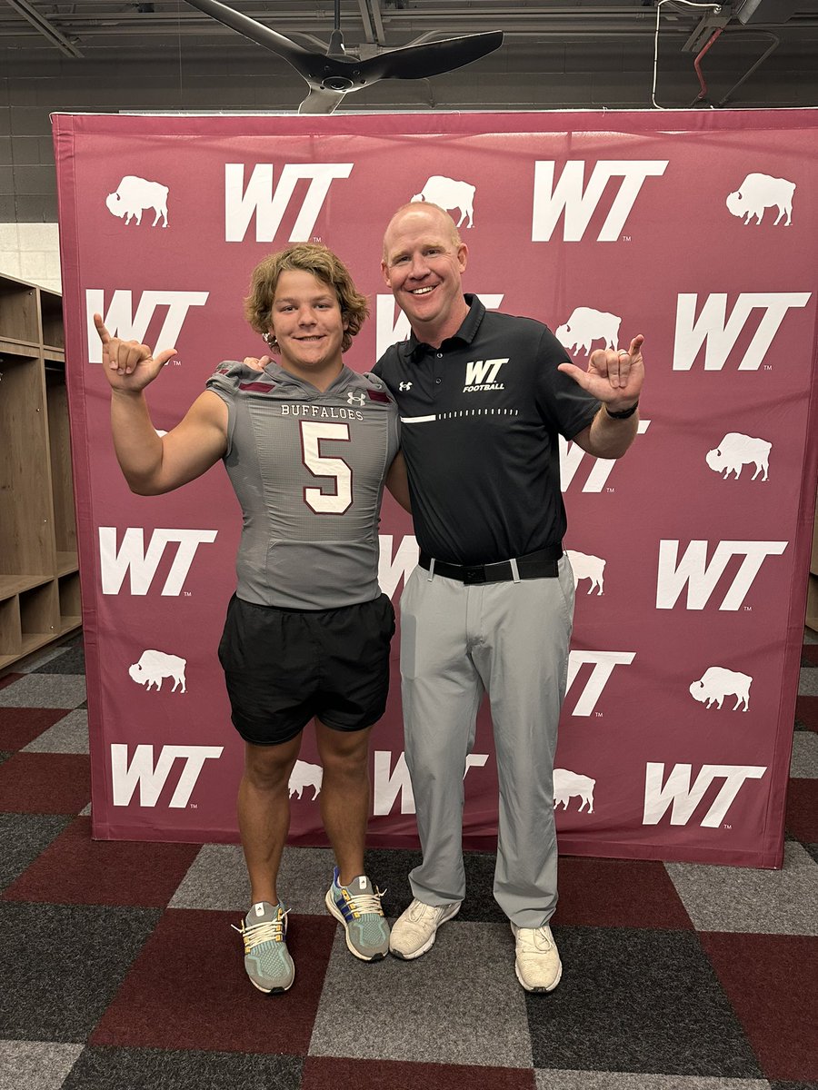 Had a great time <a href="/WTAMUFootball/">Buffalo Football</a>. Thanks again for the invite! <a href="/CoachJoshLynn/">Josh Lynn</a> <a href="/BrianMVaughn/">Brian Vaughn</a> <a href="/_Harrison21/">Jimmy D Wayne Harrison II</a> <a href="/RecruitLCP/">LCP Football Recruits</a> <a href="/coachtwread/">Taylor Read</a> <a href="/chipd23/">Chip Darden</a> <a href="/hooperty12/">Ty Hooper</a> <a href="/The_Iliad01/">The Iliad</a> <a href="/806hsscmedia/">Jasone Pearson</a>