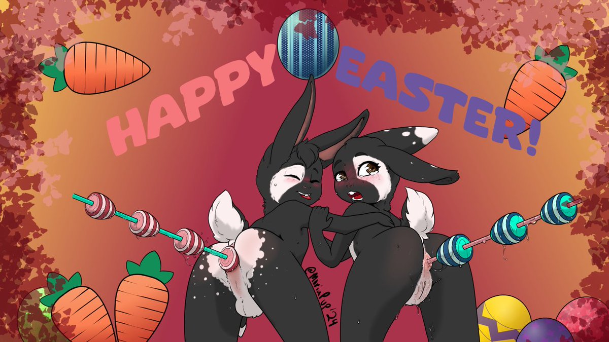 Happy Easter uwu Get the full res version and more by supporting me subscribestar.adult/moriapup