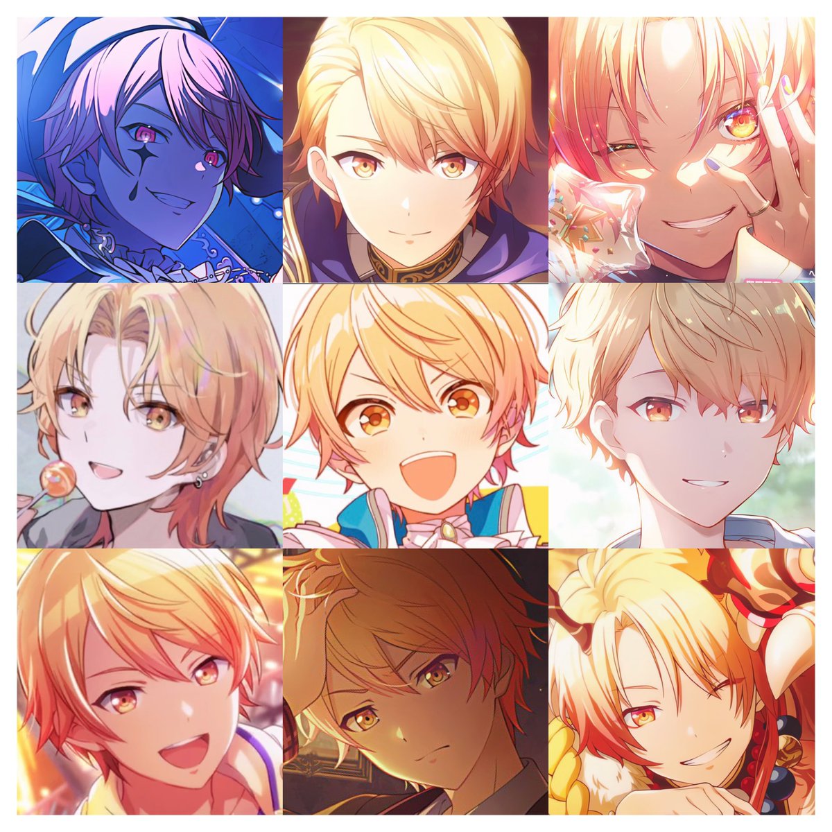 # 推しを9人晒すと好みがわかる