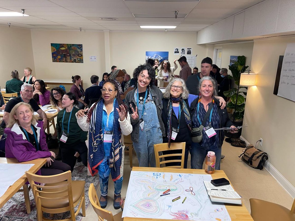 Each year, the Bioneers conference gets better and better! Look at us! #communityconversationsbecomingchangeagentsbyfosteringskillfultransformation #ciis #tid #tld #bioneers2024 #blessed