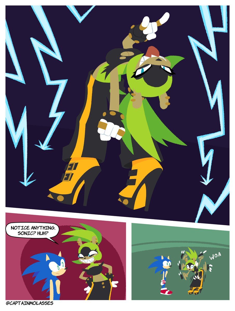 Surge the Tenrec tries something new: Remake just felt like redrawing this comic, pretty happy with the results