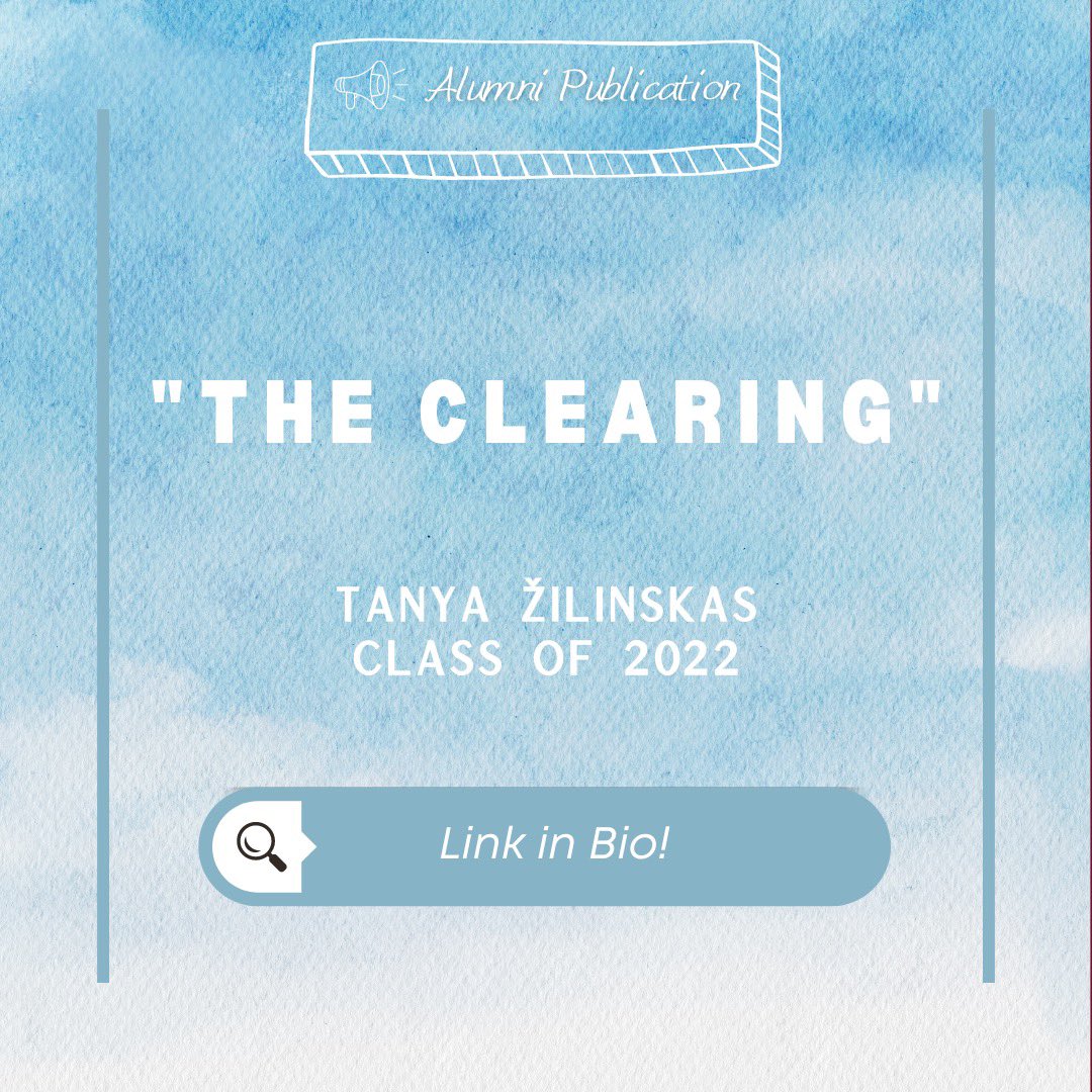 Congrats to alum Tanya! ”The Clearing” was just published in Chicago Quarterly Review. #mfacreativewriting #mfawriting #mfaalumni