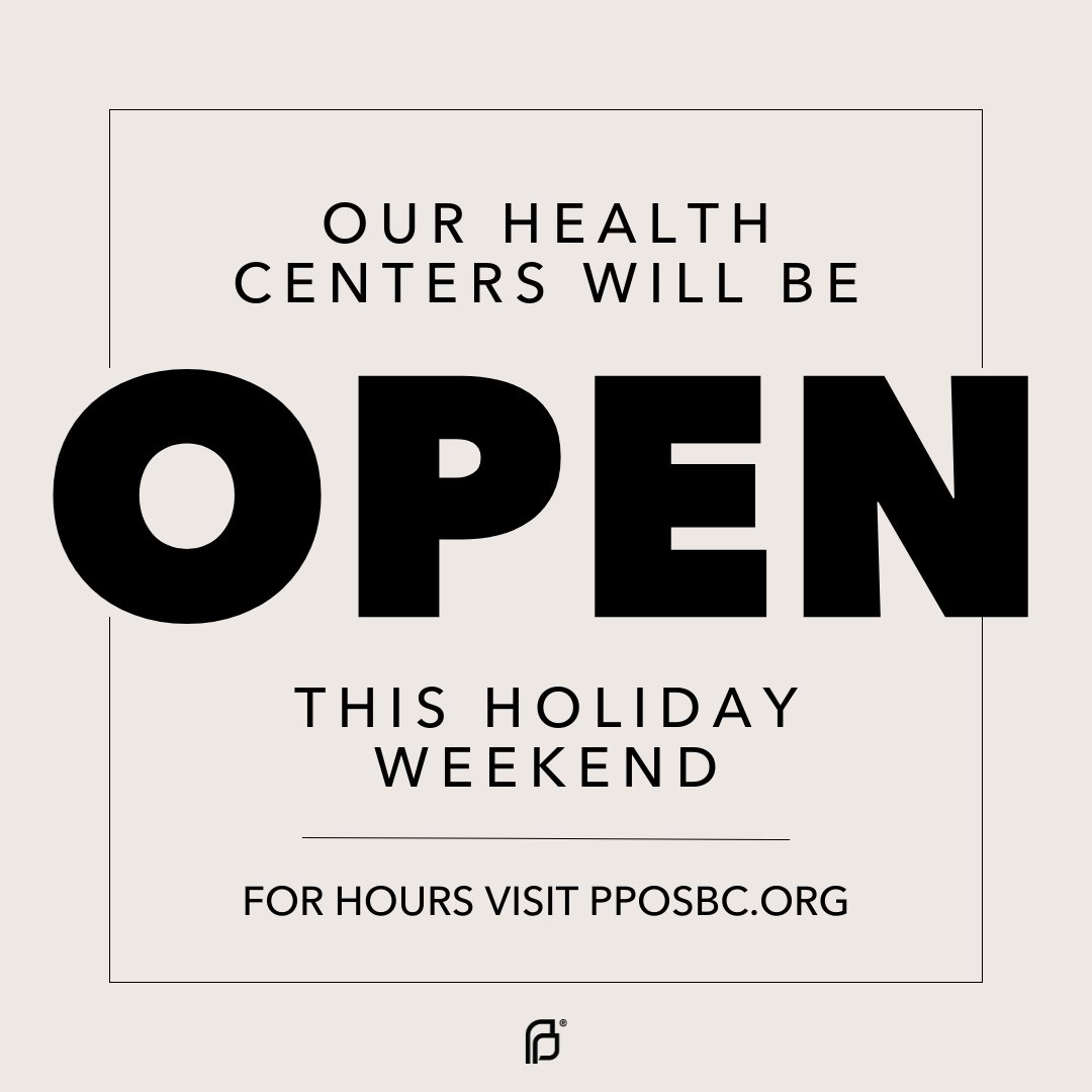 Good News! ✨ Our doors are open for regular service hours on Sunday, March 31. Welcome in the new week at your local Planned Parenthood health center. 🏥👩🏻‍⚕️🩺 #PlannedParenthood #HealthCare #BirthControl #ReproductiveHealth #ReproductiveHealthCare #ReproductiveCare