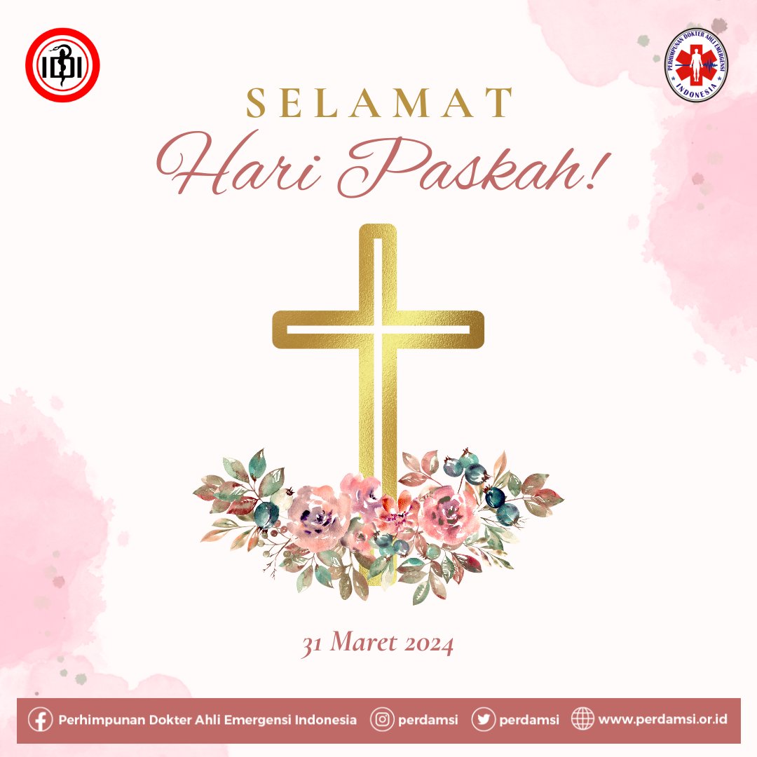 perdamsi's tweet photo. Selamat memperingati hari raya paskah
 
#harirayapaskah https://t.co/GwvvBIscfw
