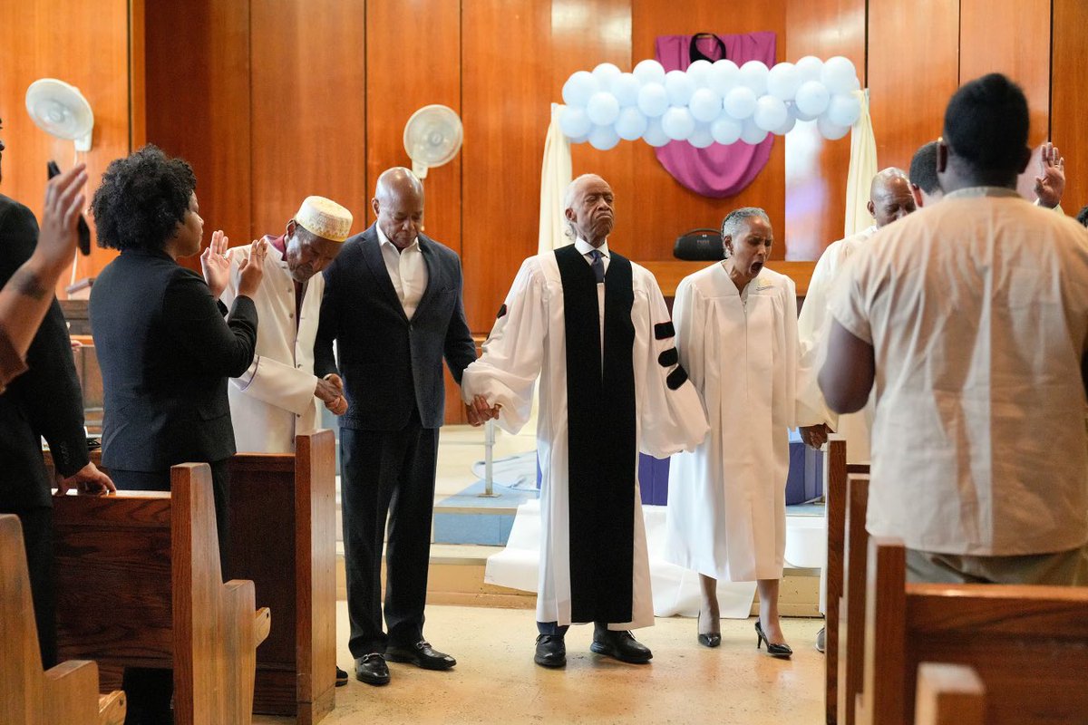 Another reminder of the Black mis-leadership class in action - The NYC Cop mayor gets baptized by the Opp Rev. Al (who made a fortune fronting as a community activist) at Rikers, while inmates have to watch. Over 30 people have died at Rikers since Adams came into office