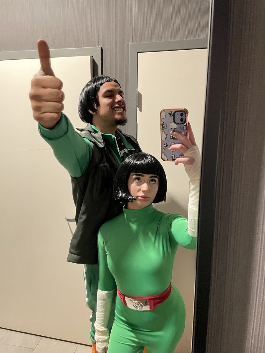 We’re corny and match cosplays, move along