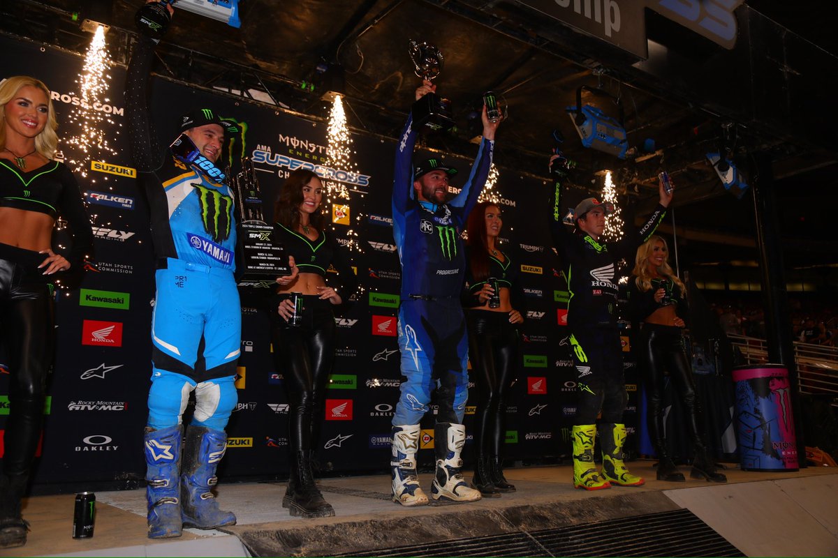 Here are the top 5 and wildcard from St. Louis: 1. Eli Tomac 2. Cooper Webb 3. Hunter Lawrence 4. Aaron Plessinger 5. Chase Sexton WC: Colt Nichols