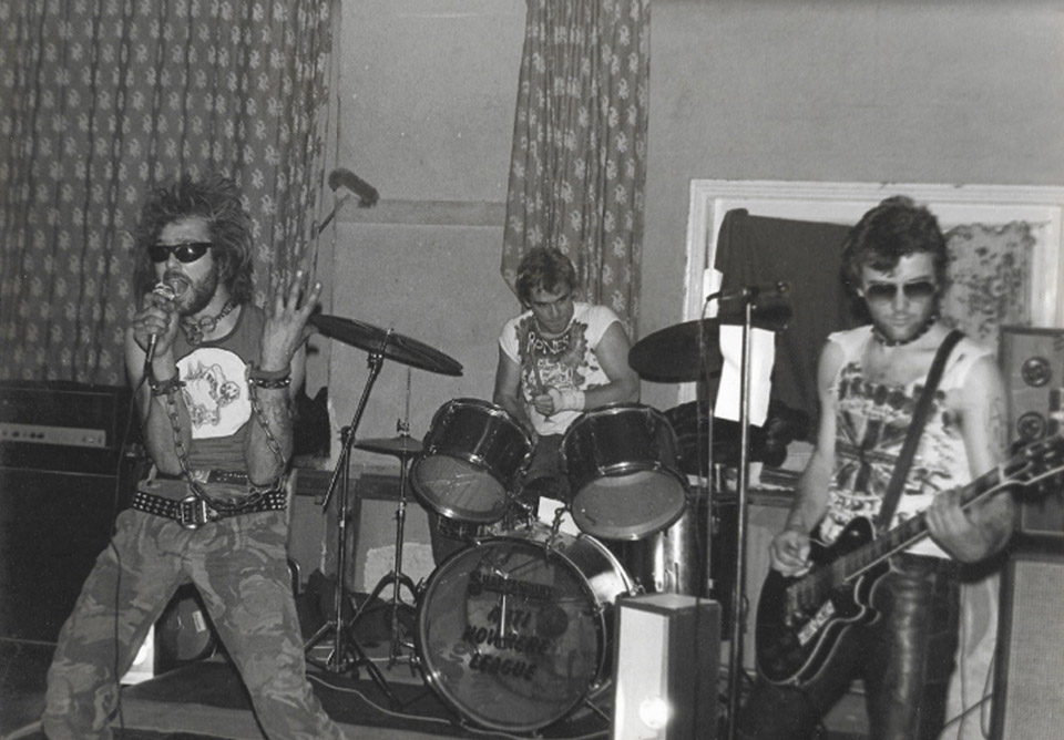 44 years ago today

The Anti-Nowhere League played their first gig at the 1980 Chaos Show at St Mark's Hall, Royal Tunbridge Wells, March 31, 1980.

#punk #punks #punkrock #oldschoolpunk #antinowhereleague #history #punkrockhistory #otd