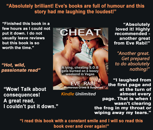“Yeah, she was sexy, she was uninhibited, she asked no questions, but that was not the best part; the best part about her? She ignored my wedding band!” #Humorous #Crime #KindleUnlimited #Funnybooks #funnyFiction #EveRabi #CheatingHusbands #MaritalAffairs amzn.to/Io2eEa