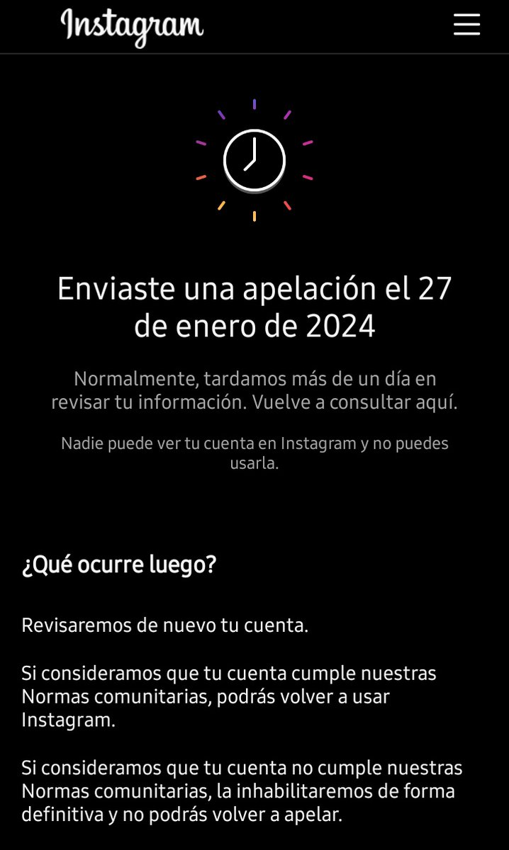 Nos cerraron la cuenta de IG hace 2 meses y nada 😪
<a href="/instagram/">Instagram</a> devuélveme mi cuenta