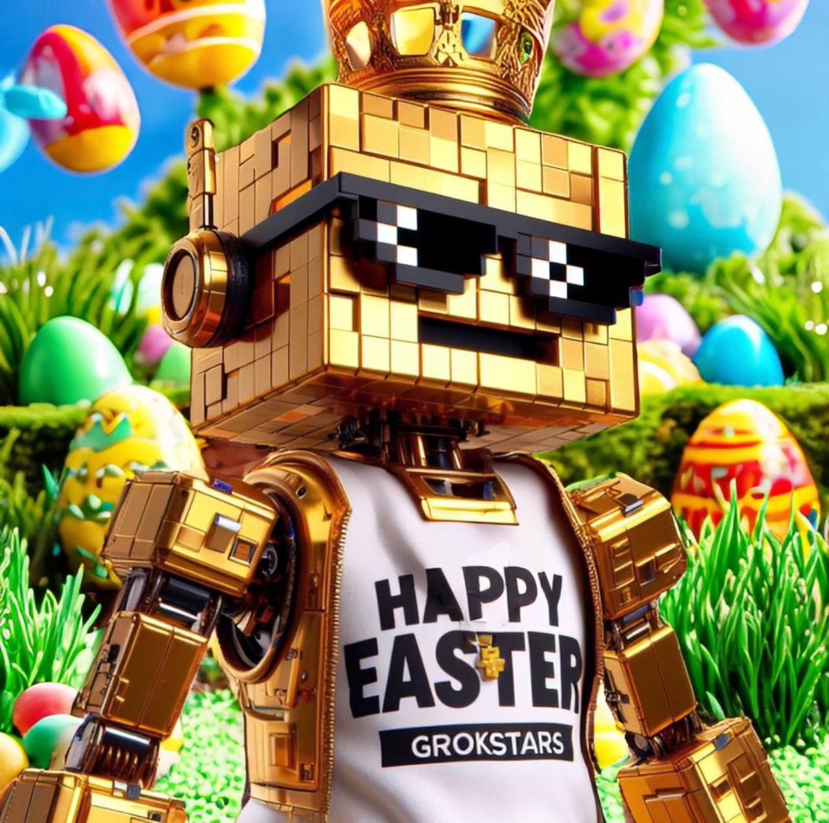 INTrendingThing's tweet photo. #GROK Happy Easter

#HappyEaster https://t.co/buTEuk3gpQ