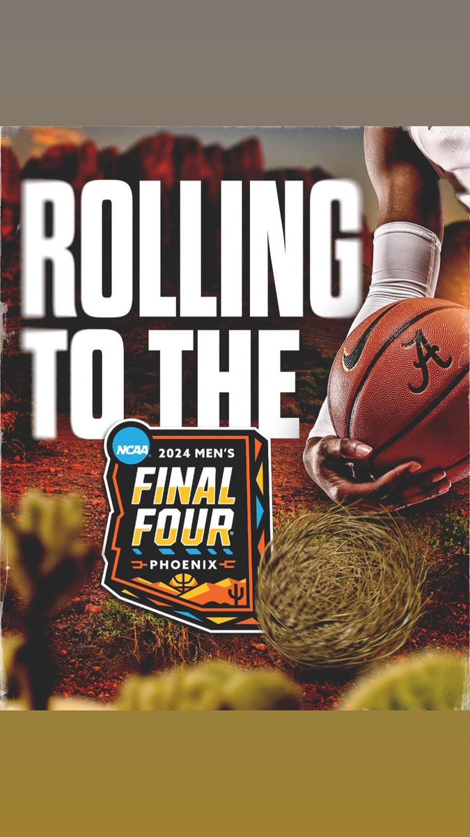 #RollTide Final Four Baby!!!