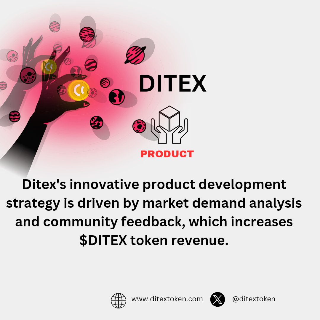 Hi guys, do you know that #Ditex innovative product development strategy is driven by market demand analysis and community feedback, which increases @ditextoken revenue? Buy and #stake $DITEX today. #Defi #crypto #GameFi #Stake #Reward #Web3