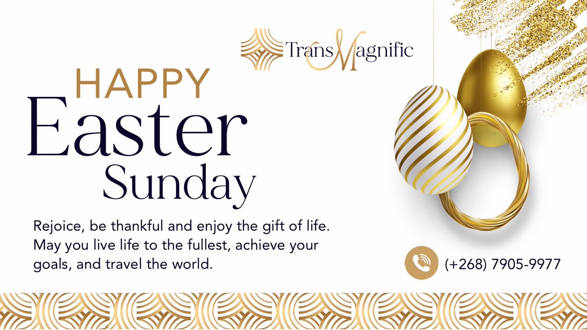 TransMagnific's tweet image. 🐣 Happy Easter egg hunting!
#hint: check your snack pack on board TransMagnific to find Easter eggs just for you.

He is risen! Wishing all you magnific people the fullest of life. 

#easter2024 #EasterBunny #eswatini #EggHunt #EasterSunday #Travel #Blessings