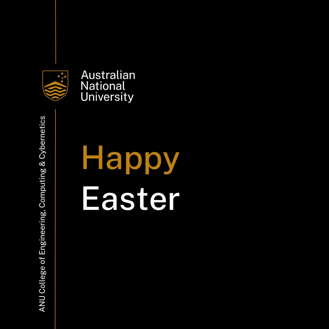 Wishing you and your family a very Happy Easter! #Easter #EasterWeekend #ANU