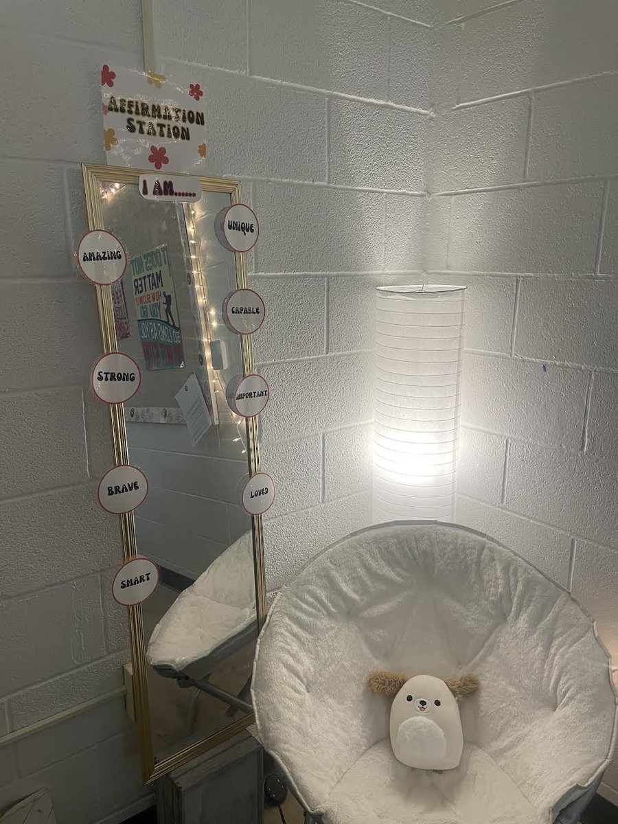 Creating safe havens for students is what we do best at CISPA! Miss Capo's cozy corner at Central Cambria Middle School is just one example of the warm, welcoming spaces our dedicated team provides to ensure every child feels supported. #AllinforKids