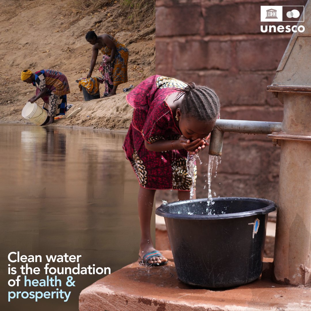 3.5 billion people still lack access to safely managed sanitation.

Join our call for sustainable action to ensure everyone’s access to clean water once and for all.

More in the #WorldWaterReport: unesco.org/reports/wwdr/e…