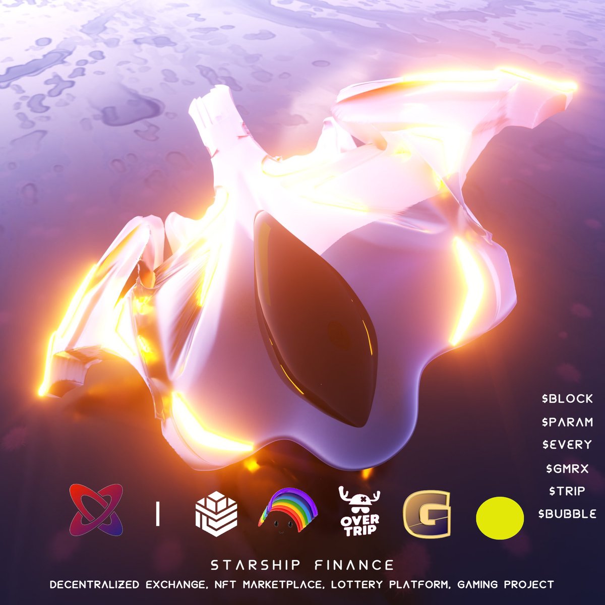 STARSHIP FINANCE 🚀 Mint is LIVE (Phase3) 🔥 (@starshipfi) on Twitter photo Earn $PARAM, $TRIP, $BUBBLE, $EVERY, $BLOCK, $GMRX and $SFT 🔥🎁
Let's farm $PARAM <a href="/ParamLaboratory/">Param Labs</a>
Farm $BLOCK <a href="/GaiminIo/">GAIMIN</a>
Farm $BUBBLE <a href="/Imaginary_Ones/">Imaginary Ones | $BUBBLE 🫧🫧🫧</a>
Farm $EVERY
Farm $TRIP <a href="/PlayOverTrip/">OverTrip</a>
1️⃣ paramgaming.com/?referCode=50E…
2️⃣ app.overtrip.com/auth/inv/SR49FT
3️⃣ bubble.imaginaryones.com/?ref=ZZKDG6 Earn $PARAM, $TRIP, $BUBBLE, $EVERY, $BLOCK, $GMRX and $SFT 🔥🎁
Let's farm $PARAM <a href="/ParamLaboratory/">Param Labs</a>
Farm $BLOCK <a href="/GaiminIo/">GAIMIN</a>
Farm $BUBBLE <a href="/Imaginary_Ones/">Imaginary Ones | $BUBBLE 🫧🫧🫧</a>
Farm $EVERY
Farm $TRIP <a href="/PlayOverTrip/">OverTrip</a>
1️⃣ paramgaming.com/?referCode=50E…
2️⃣ app.overtrip.com/auth/inv/SR49FT
3️⃣ bubble.imaginaryones.com/?ref=ZZKDG6
