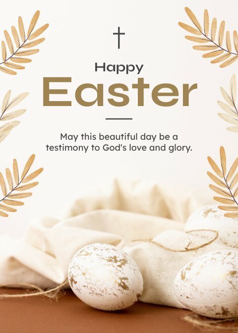 Happy Easter to all those friends who are celebrating it . May this Easter Sunday inspire you to new hope, happiness, prosperity, and abundance, all received through God’s divine grace.