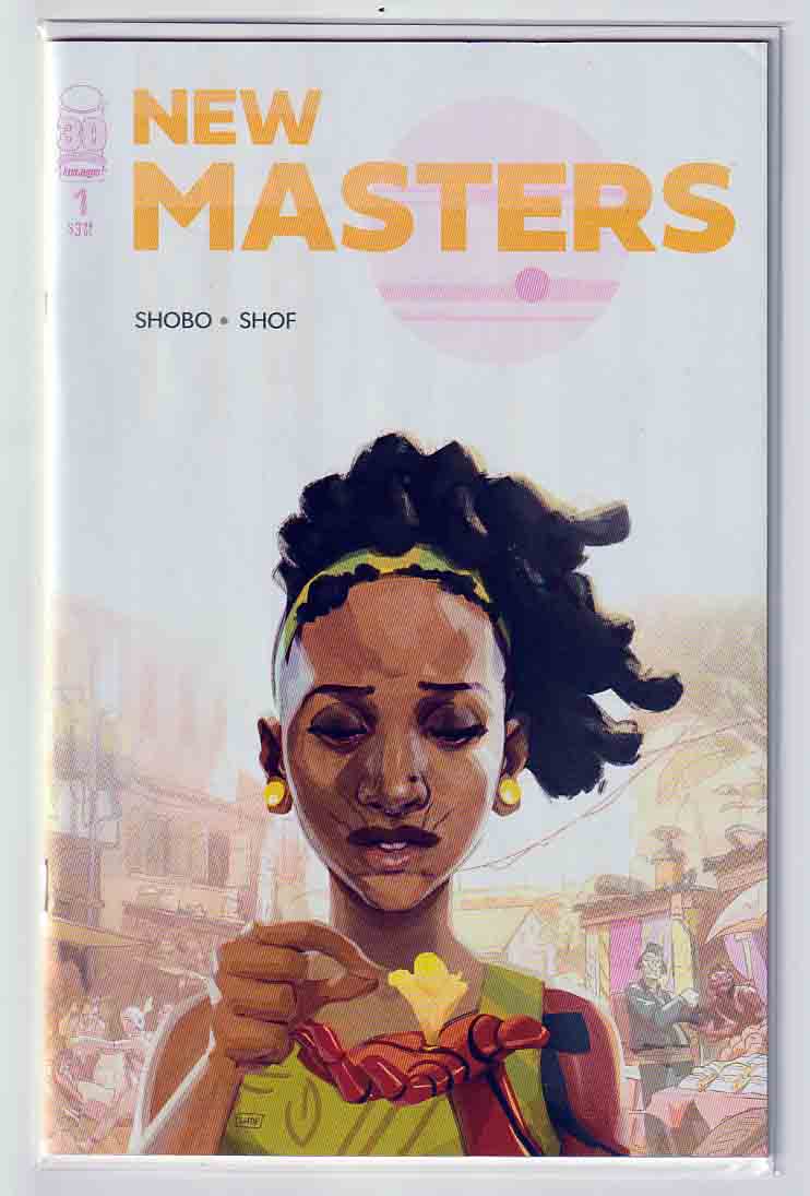 #NewMasters #1 (2022) #Shof Cover & Pencils, #Shobo Story, 1st Appearance of #Ola and #Ase 2019 Creators for Creators Grant recipients, Nigerian brothers SHOBO and SHOF, present NEW MASTERS rarecomicbooks.fashionablewebs.com/New%20Masters.…  #KeyComicBooks #ImageComics #ImageUniverse