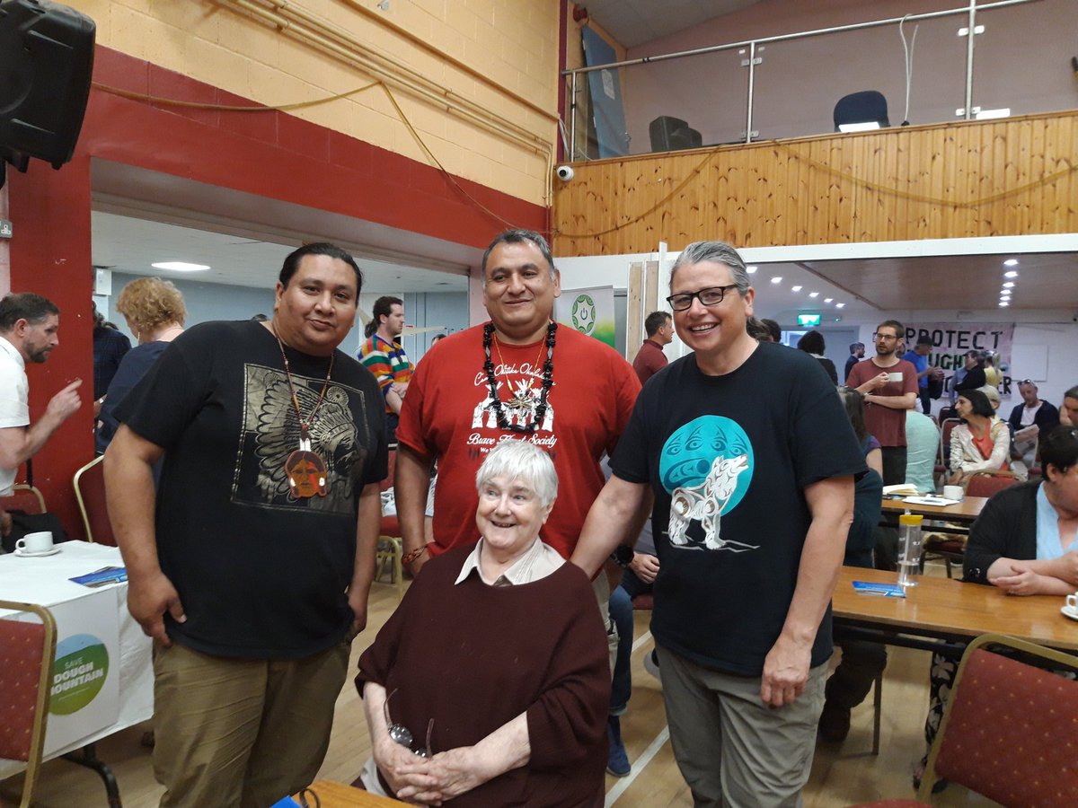 Today we lost an Elder, a tireless warrior for justice. Sr. Majella McCarron stood with the Ogoni people against Shell in Nigeria, with Rossport against Shell again, with the Sperrins against Dalradian, and here she is with our Lakota friends who fought the pipeline RIP sister