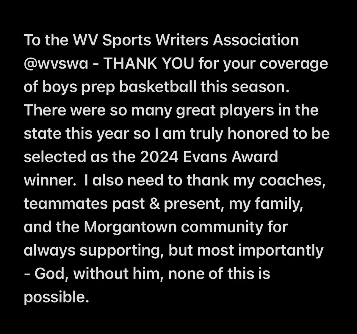 <a href="/wvswa/">WV Sports Writers</a> <a href="/MohiganHoops/">Morgantown Mohigans Basketball</a>