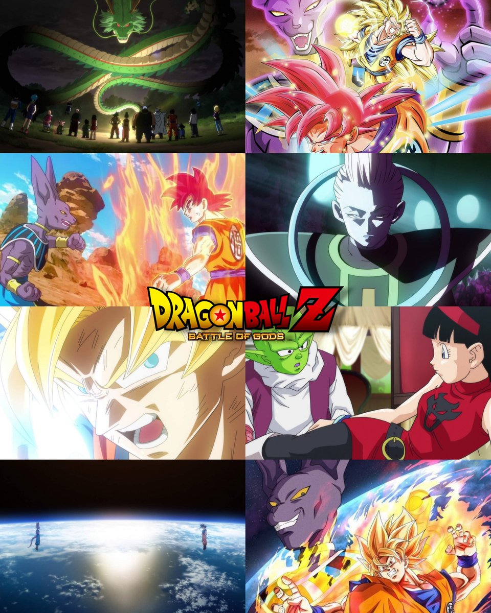 📆| Un dia como hoy pero 2013, se estrenó Dragon Ball Z: Battle of Gods! 

#DragonBallZ #BattleofGods
