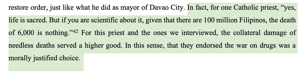 'Yes, life is sacred. But.' Possibly the strongest statement in this paper I'm writing with a colleague. Even on Easter Sunday, it's vital to confront an unsettling reality: religion and violence are not mutually exclusive. #WarOnDrugs