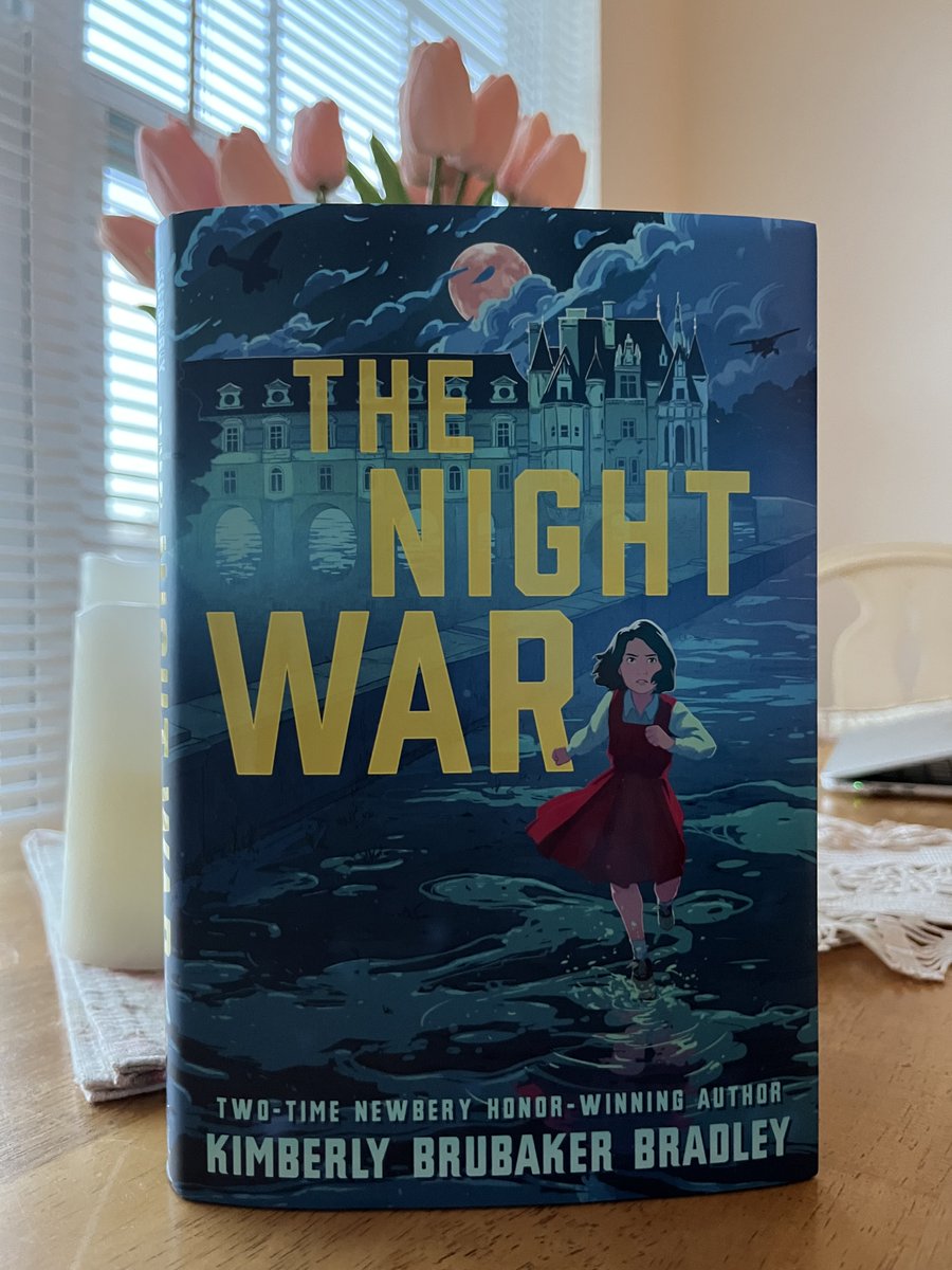 The Night War is another excellent #mg book by Kimberly Brubaker Bradley. It's a story of courage and resilience about a Jewish girl pretending to be Catholic at a boarding school in France during WWII. It's historical fiction with a bit of fantasy. @PenguinClass