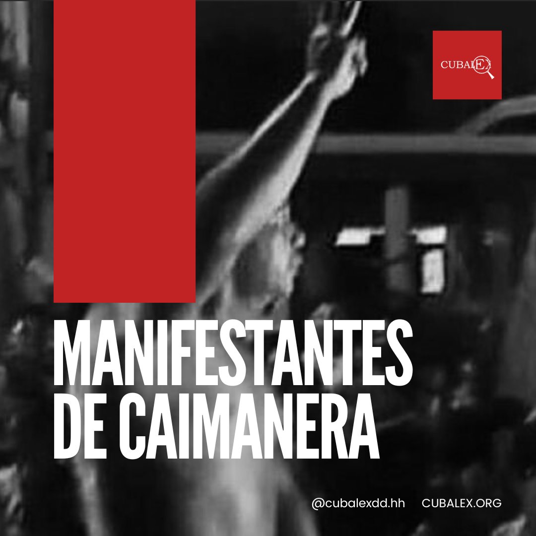 PresosCuba's tweet image. @CubalexDDHH ✍️🏻 #AlertaCubalex
El martes 2 de abril, a las 9:00 a.m., tendrá lugar en el Tribunal Municipal de Niceto Pérez, en #Guantánamo, el juicio contra seis manifestantes que en 2023 salieron a las calles de #Caimanera a exigir mejores condiciones de vida y libertad. La…