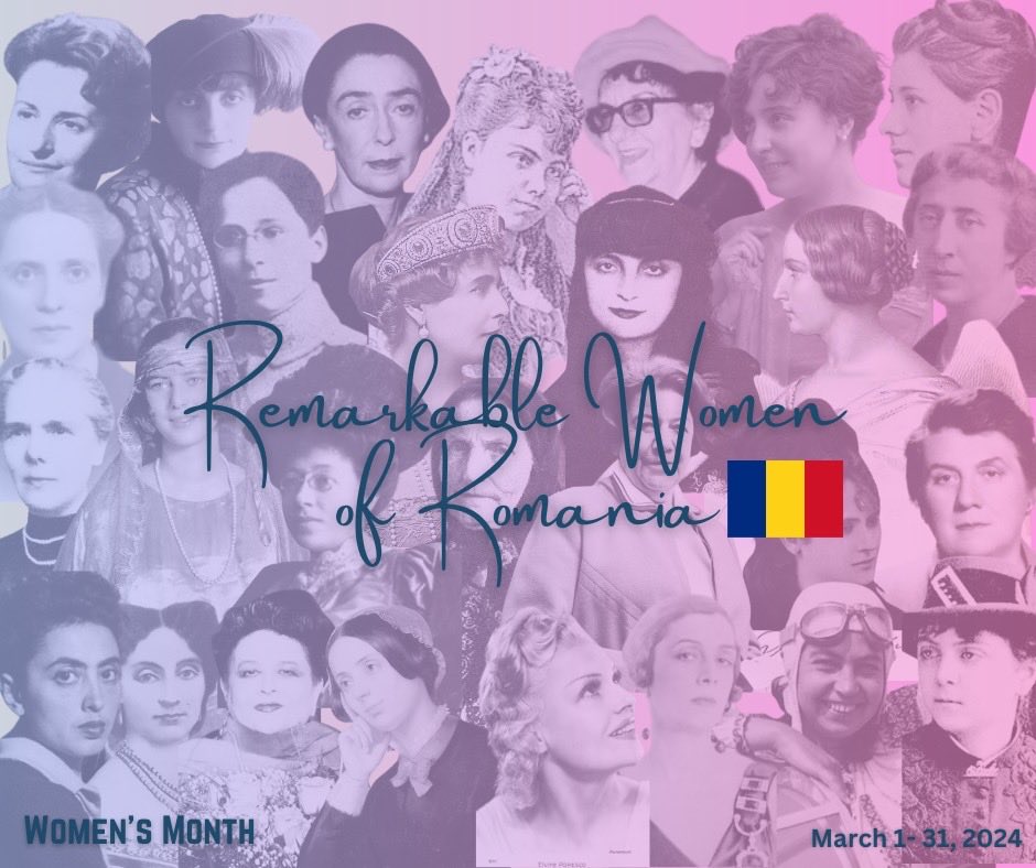 For a long time, there was little recognition of women’s achievements. Times are changing, surely. During #WomensMonth we paid tribute to several #RemarkableWomenfromRomania in order to keep their memories alive and to inspire & motivate others.