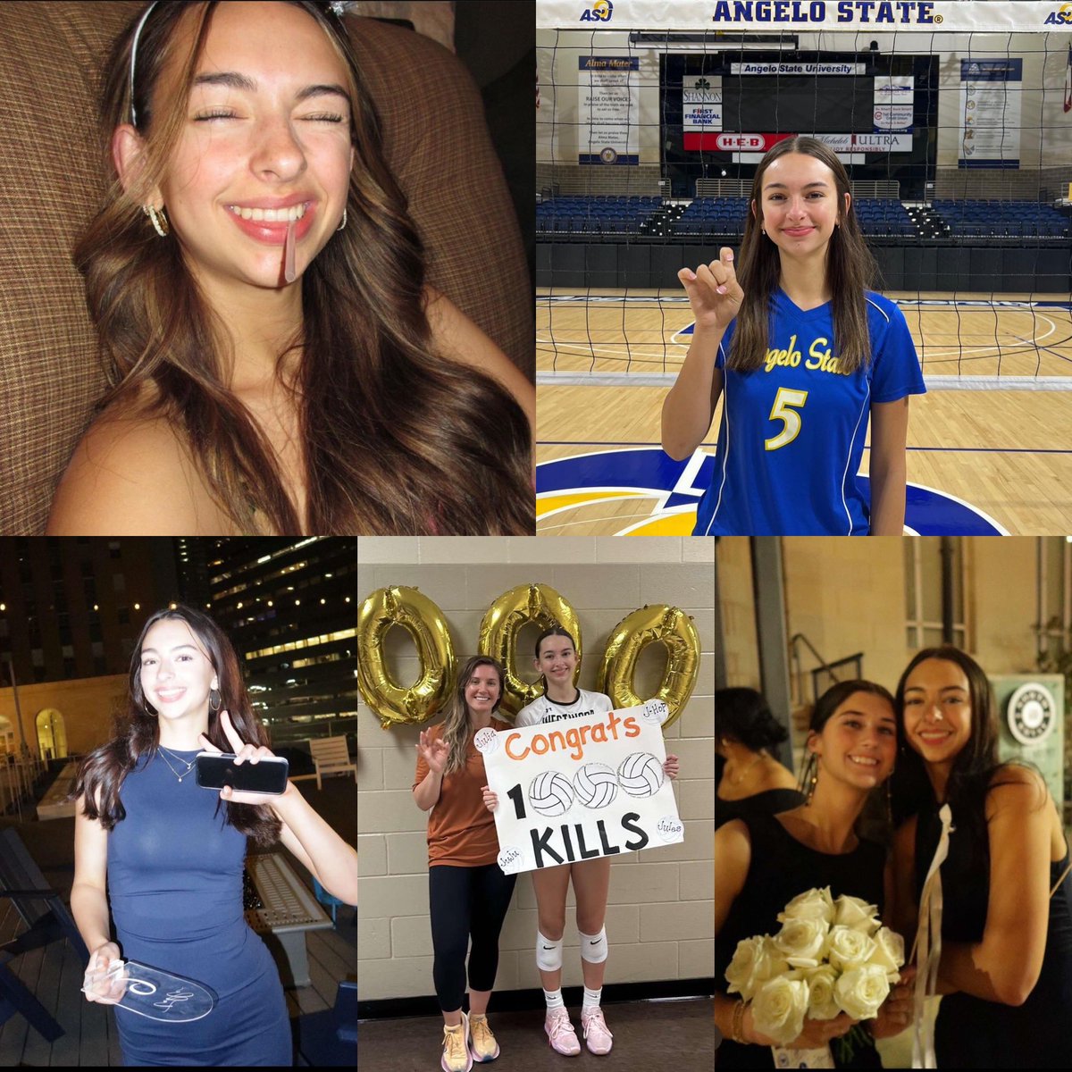 🎂🏐BDAY S/O #Westwood OH Julia Hopkins (‘24) #4, District MVP (‘23), Bi-District (‘22), All Super Soph (‘22), committed #AngeloState #skowood #txhsvb