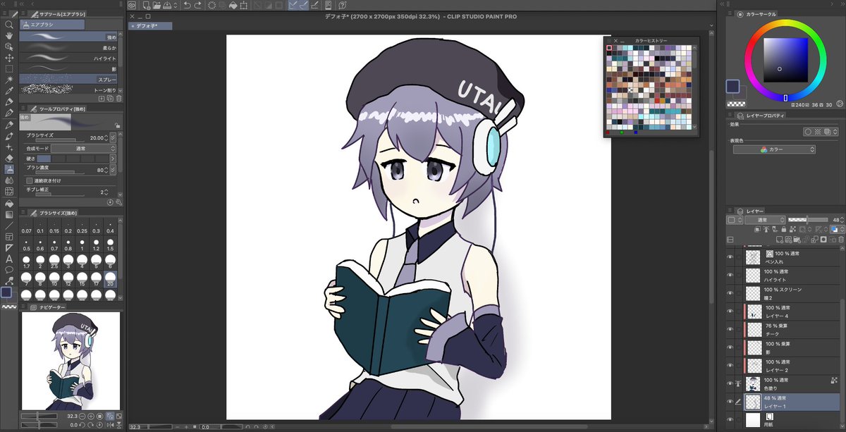 sequenceroid's tweet image. 最近、絵が描けるようになりたい…のきもち出てきてから普段TLで何気なくいいなあと眺めてたフォロワーさん達の絵「みんななんでこんなじょうずなんだ…絵が生きてるんだ…」と凝視する様になってきました!そして先日クリスタproを購入しました!うまくなれてもなれなくても描き続けられたらいいなあ…