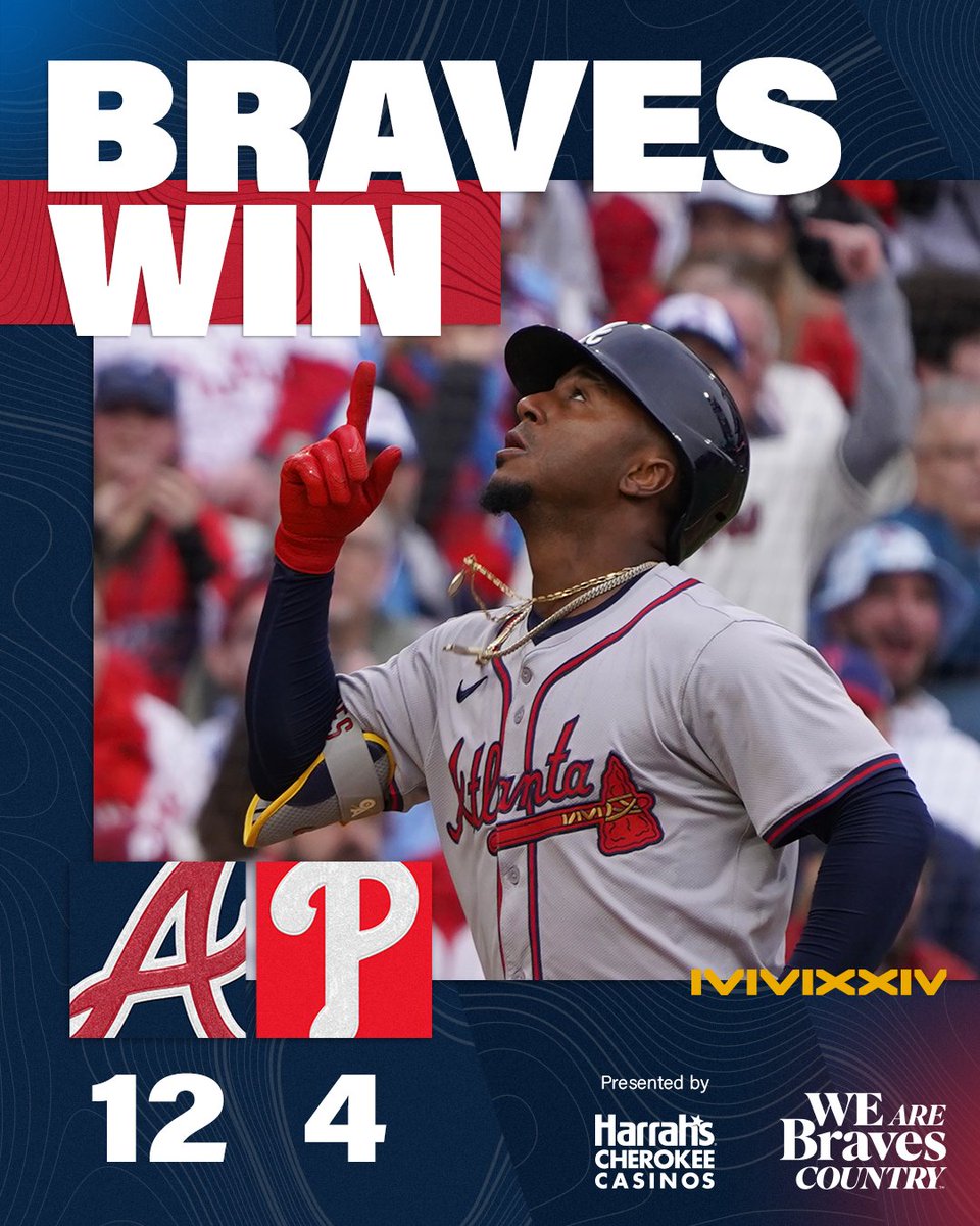 First series win of the season! #BravesCountry