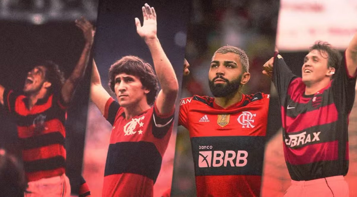 jornalextra's tweet image. Flamengo chega a 13 mil gols na História: qual é o mais inesquecível? Vote glo.bo/3xlv4Us
