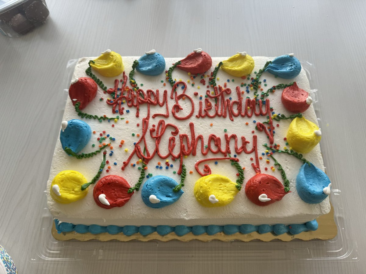 Also, the highlight of my last week at <a href="/pbpost/">The Palm Beach Post</a> —
A goodbye party, featuring a birthday cake six months early, instead of the originally planned congratulatory cake.

The most accurate portion of this cake is actually the spelling of my name, courtesy of <a href="/PBPoliticsFins/">Antonio Fins</a>