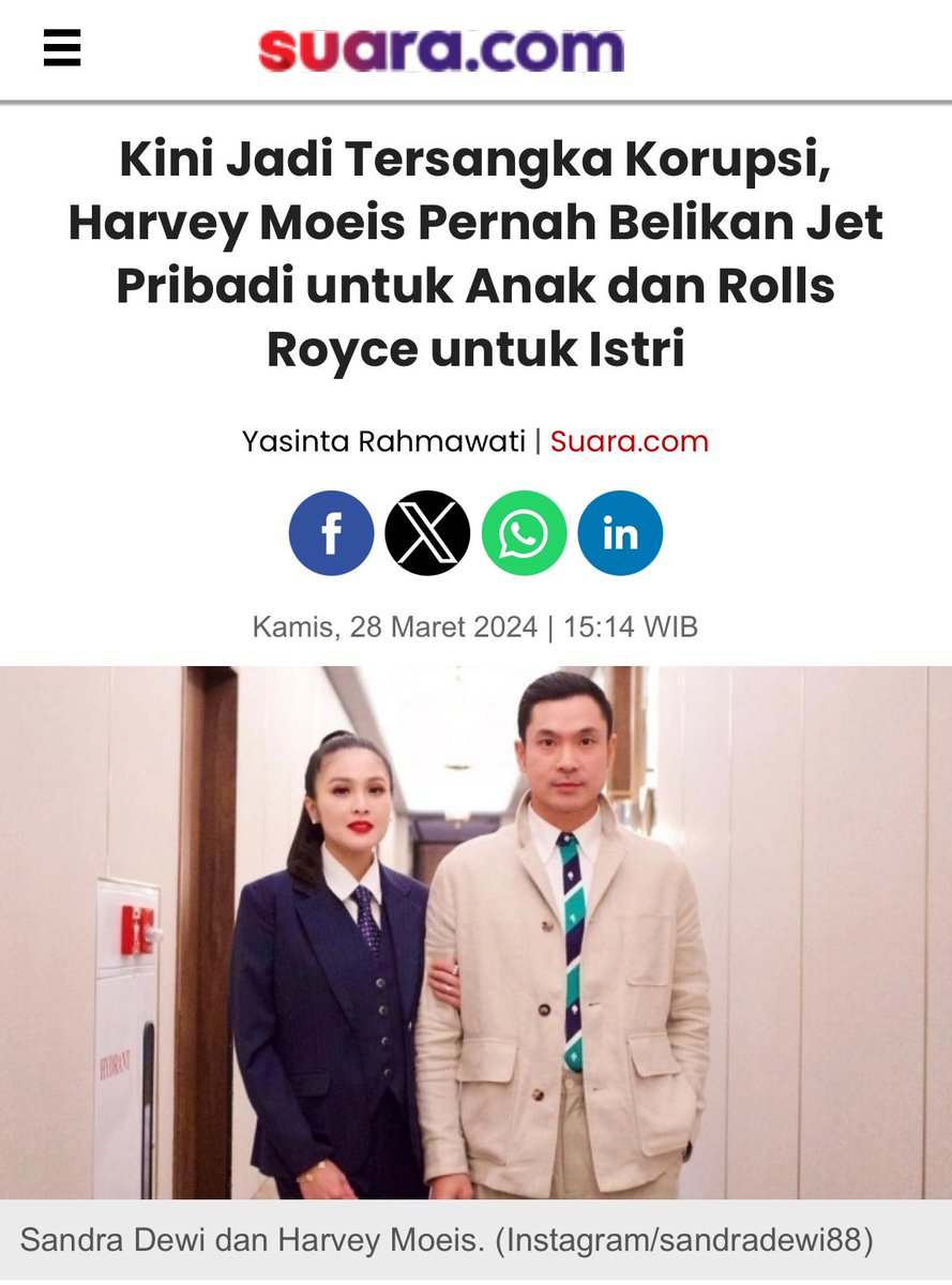 AbdulRachimmks's tweet photo. Kesel ga sih, uang yang harusnya milik rakyat Indonesia, malah dibeliin jet pribadi buat anaknya. 

Padahal bisa digunakan untuk subsidi pendidikan dan kesehatan. 

Dia beli jet, rakyat antri beli beras. 
Dia beli jet, rakyat dibebani pajak yang semakin hari semakin tidak masuk akal. 

Ini bukan ujian wahai Sandra. 
Ini maling ketangkap basah. 

Mohon bedakan.🙏🏽