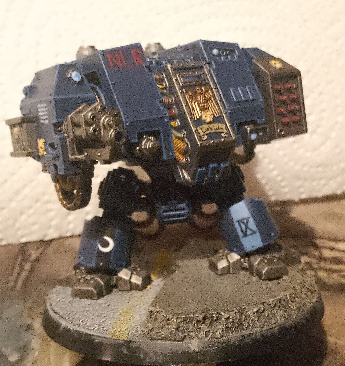 Old Man with more Gun than Arms:
Brother Lukida of the 9th Company