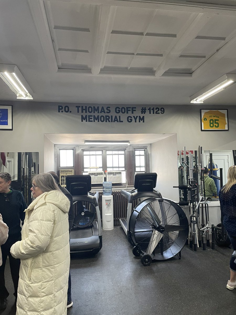 Five years ago we suddenly and tragically lost our brother, Police Officer Thomas Goff #1129. Today we are honored to remember him and blessed to have known him. Officer Goff was immortalized by the 4th Precinct today, who dedicated their newly renovated gym in his honor.