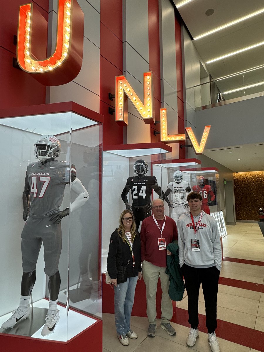 Jon Grimmett (@jon_grimmett) on Twitter photo Had an amazing time at UNLV very thankful for the invite and hospitality <a href="/bradodom/">Coach B.O.</a> !
<a href="/RaperDusty/">Dusty Raper</a> <a href="/PVPantherSports/">Pauls Valley Athletics</a> @pauls_valley Had an amazing time at UNLV very thankful for the invite and hospitality <a href="/bradodom/">Coach B.O.</a> !
<a href="/RaperDusty/">Dusty Raper</a> <a href="/PVPantherSports/">Pauls Valley Athletics</a> @pauls_valley