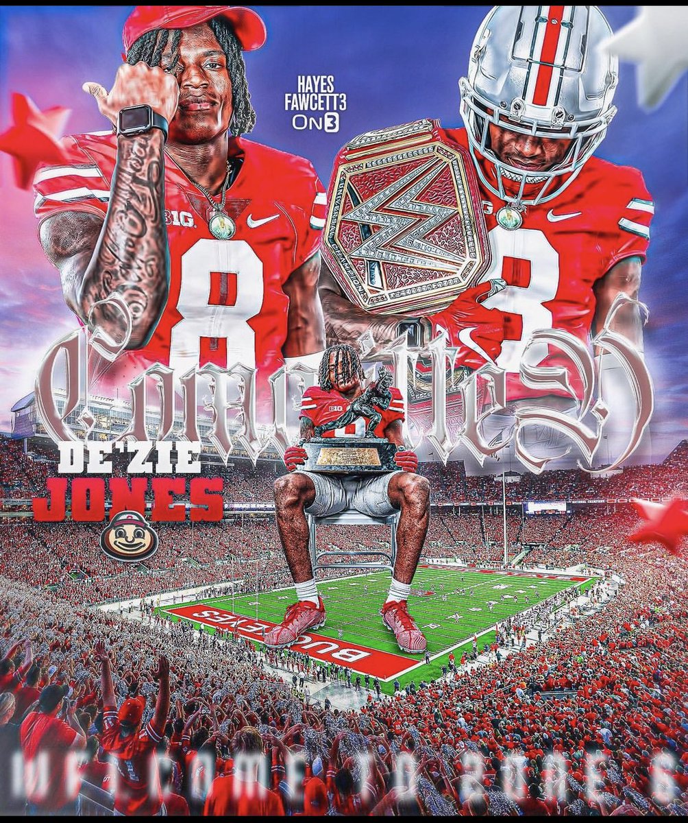 dez jones (@dezjones88) on Twitter photo Words cant explain how blessed i am with the opportunity to become a buckeye, with a long talk with coach Hartline and the staff, im so grateful to be apart of the buckeye family 🌰💯#zone6ix <a href="/Hayesfawcett3/">Hayes Fawcett</a> <a href="/brianhartline/">Brian Hartline</a> <a href="/OhioStateFB/">Ohio State Football</a> <a href="/dpfootball/">DePaul Football</a> <a href="/CoachCamp01/">Nick Campanile</a> Words cant explain how blessed i am with the opportunity to become a buckeye, with a long talk with coach Hartline and the staff, im so grateful to be apart of the buckeye family 🌰💯#zone6ix <a href="/Hayesfawcett3/">Hayes Fawcett</a> <a href="/brianhartline/">Brian Hartline</a> <a href="/OhioStateFB/">Ohio State Football</a> <a href="/dpfootball/">DePaul Football</a> <a href="/CoachCamp01/">Nick Campanile</a>