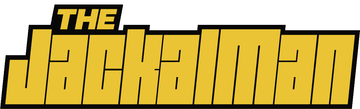 The_JackalMan's tweet photo. #DesignDiary Day 163! Got most of the video done for the next release, so now I just need to do images and effects. Also made the announcement poster and began exploring new logo designs? What do you think? https://t.co/S1cUKlewOR