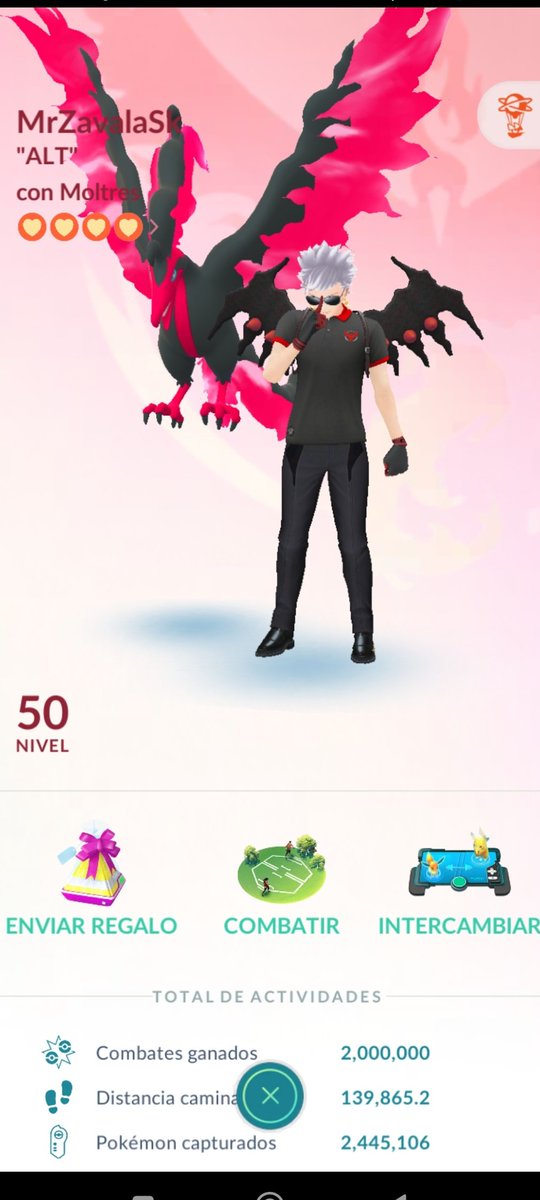 MrZavalaSk's tweet image. I finally reached my 2,000,000 Fights!!! 😍🔥
It took me longer than I imagined but I was finally able to get it... the last battle was achieved with my reds of @Redperugo

#PokemonGO 
#REDPERUGO 
#TEAMVALOR