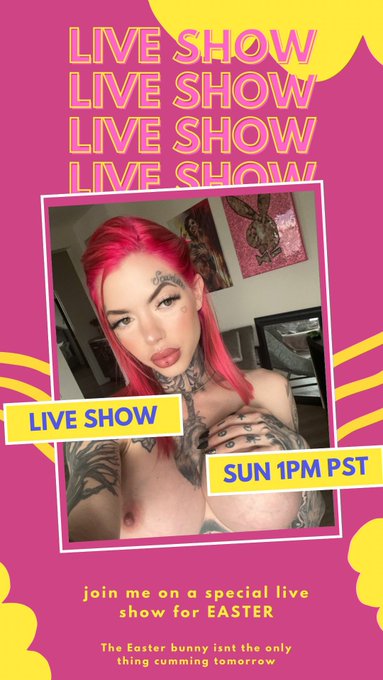 Easter Live tomorrow! https://t.co/9AC8HMvUBK