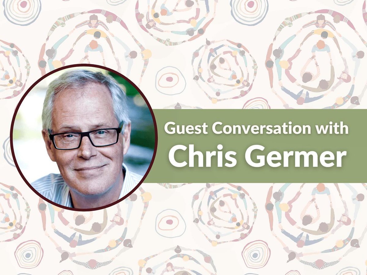 Chris Germer joins us for our first guest conversation in the self-compassion community! Hope to see you there. self-compassion.org/event/conversa… #Compassion #selfcompassion