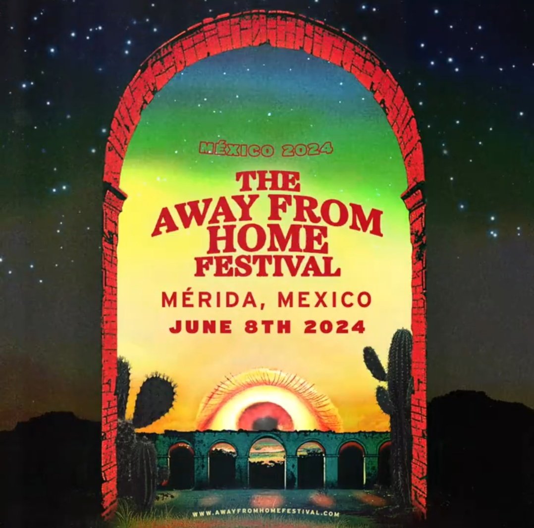 LouisWT91World's tweet photo. 📣| #CONFIRMED The capacity for the fourth edition of the Away From Home Festival in Merida, Mexico will be 10,000 people! https://t.co/63sdKaoyAH