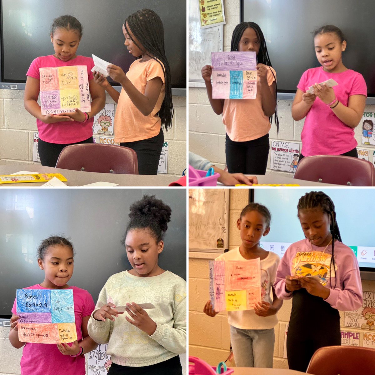 These 3rd graders took action by using math to present a persuasive essay to tale action for our school by creating a GHES beautification plan. Thanks for making a plan to take action and letting us hear your voice! @IBinAPS @APSGardenHills
