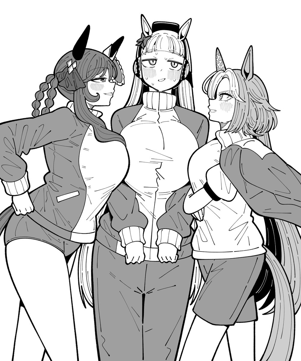 ゴルシを描いてた 寝ても覚めても
#今月描いた絵を晒そう 