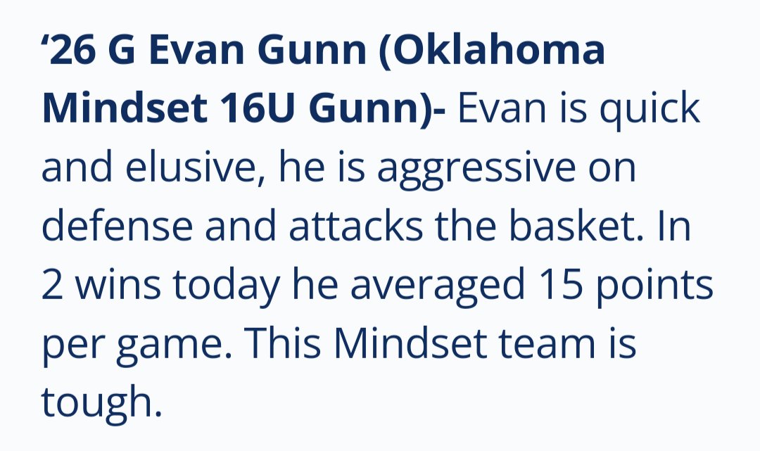 We appreciate the love @RL_HoopsOK . @2026Exg makes it a point to impact both sides of the floor. @OkieBall_1 @PRO16League @NXTPROHoopsSW